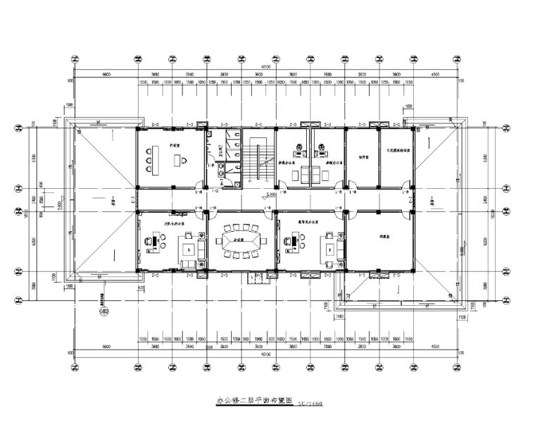 办公建筑概念方案资料下载-某消防支队办公及营房概念方案