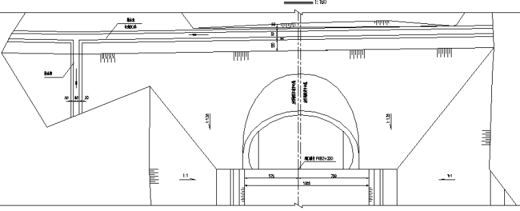 公路单向行驶双车道分离式隧道施工图纸_2