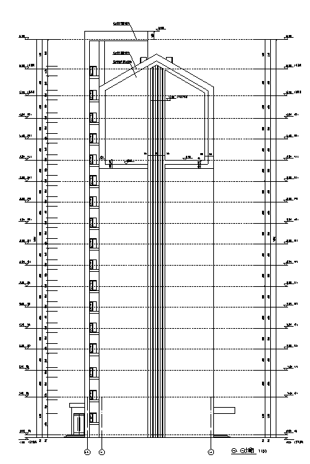 某实验学校·教师公寓及行政办公楼建筑施工图-微信截图_20180809203709