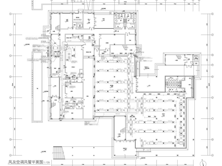 300餐厅图纸资料下载-[江苏]多层学生教工餐厅空调通风及防排烟系统施工图（自动控制）