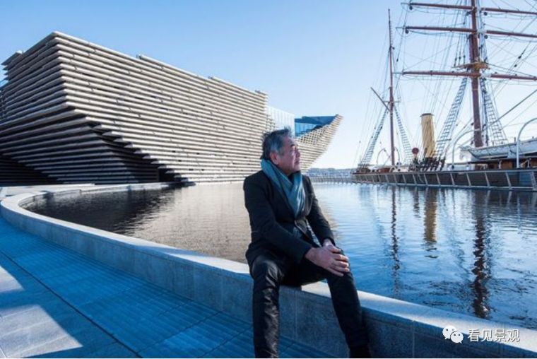 苏格兰议会大厦资料下载-2,500混凝土片层迭出苏格兰首座设计博物馆 V&A Dundee