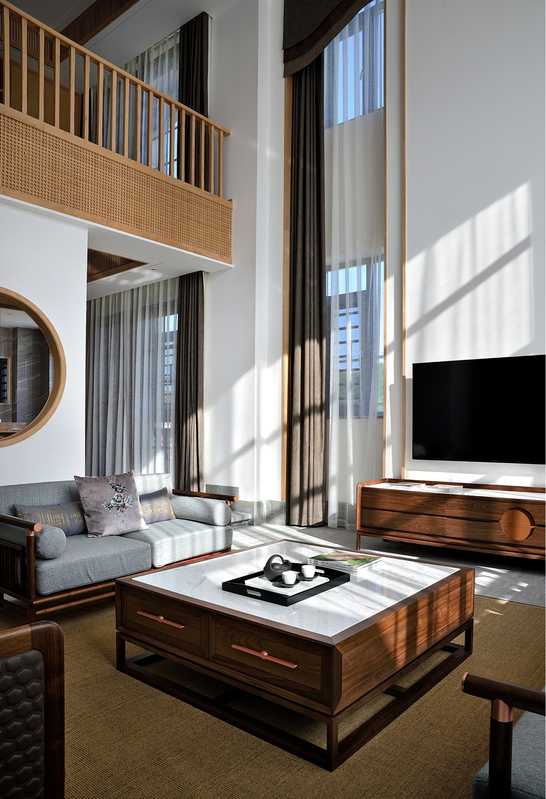 福建新中式风格的住宅-国广一叶·大宅设计研究院-家装住宅装修设计