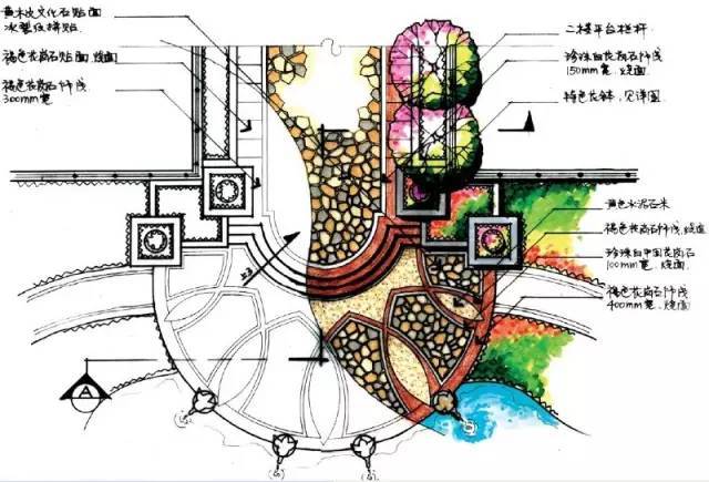 100款入口景观设计平面图_21