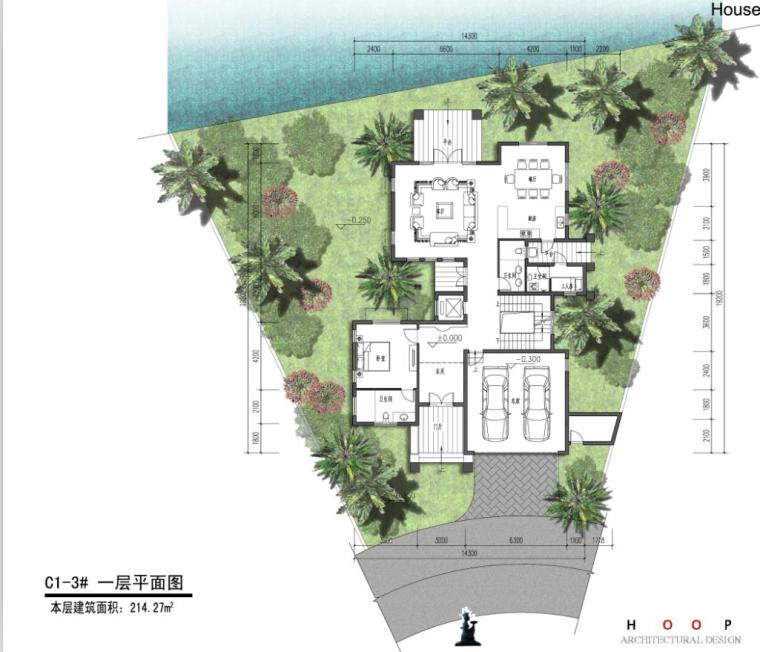 [浙江]14套两层新中式风格别墅项目建筑设计方案文本-两层新中式风格14套别墅项目建筑平面图