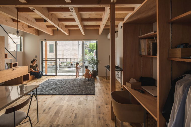 日本高效利用的野路住宅-007-Noji-House-by-ALTS-DESIGN-OFFICE