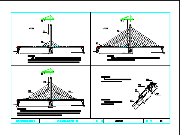装修施工步骤时间资料下载-桥梁斜拉索施工步骤图