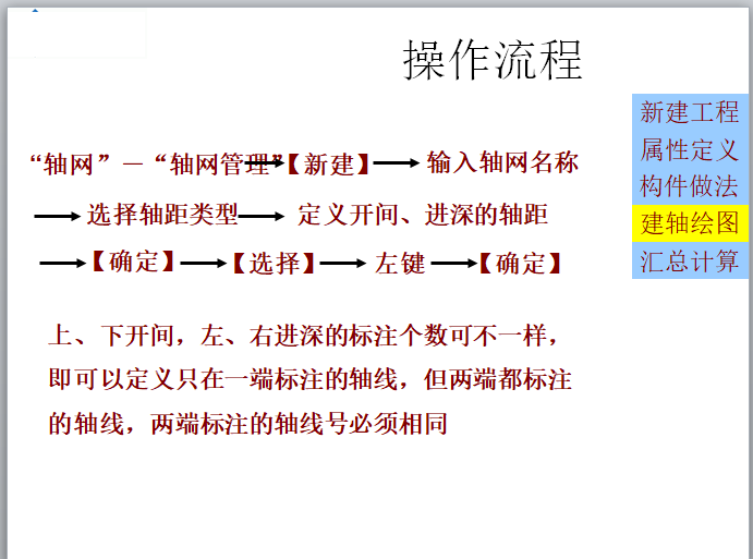 广联达预算软件图形算量教程(GCL)-轴网