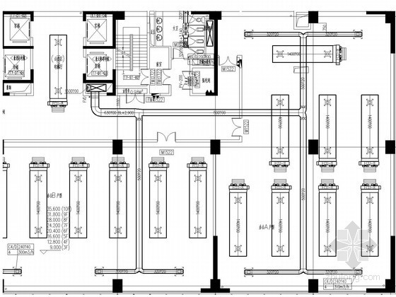 防排烟设计酒店厨房资料下载-[上海]城市广场空调通风及防排烟系统设计施工图（绿色节能）