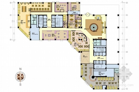 酒店式公寓户型平面图设计资料下载-酒店式公寓概念方案
