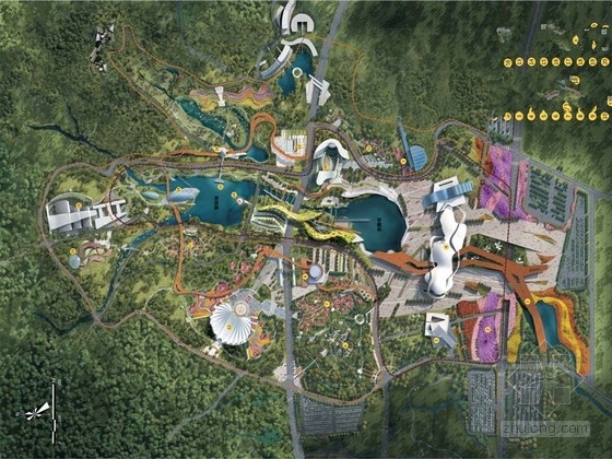 北京世界园艺会总图资料下载-[青岛]世界园艺展览景观规划设计方案