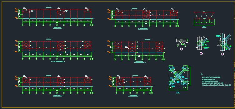 生产车间钢结构施工图纸_8
