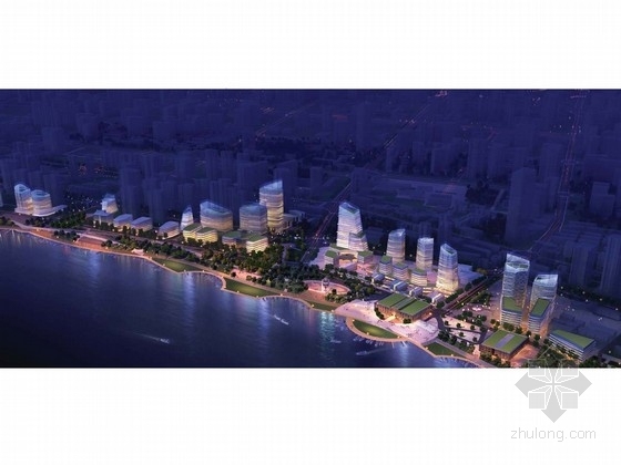 上海高层综合体资料下载-[上海]现代风格高层生态城市综合体设计方案文本（知名建筑设计院）