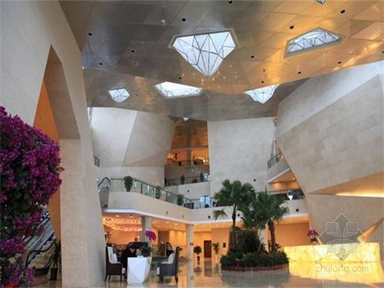 干挂天然石材资料下载-[北京]高层会议中心综合楼工程质量创优汇报（鲁班奖）
