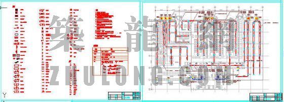 纺织厂空调设计施工图资料下载-某纺织厂空调设计全套图纸