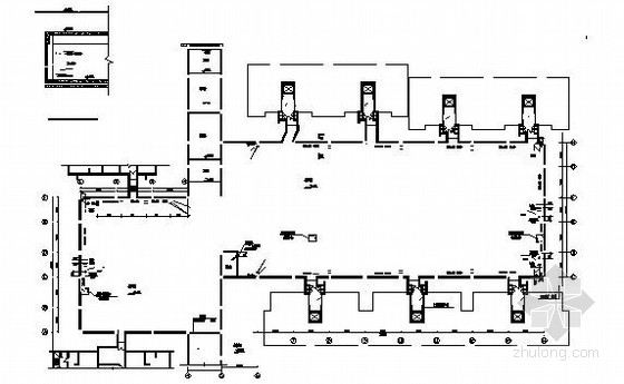 某地下车库通风平面图