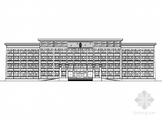 政府办公楼设计概算资料下载-[西藏]某县政府办公楼建筑施工图