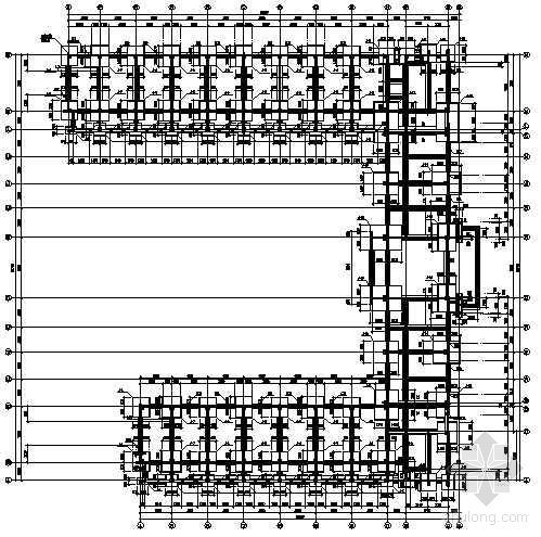 大跨度厂房建筑施工图资料下载-某多层框架大跨度厂房全套结构施工图