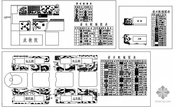 江苏四合院设计图资料下载-[江苏南京]某学校环境绿化设计图