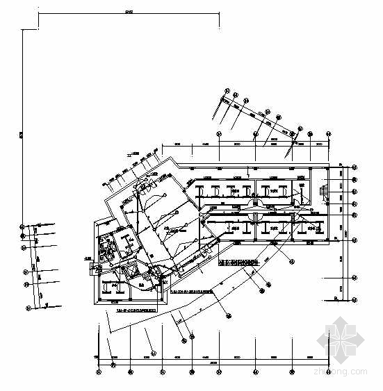7层框架综合楼建筑图纸资料下载-某四层综合楼电气图纸