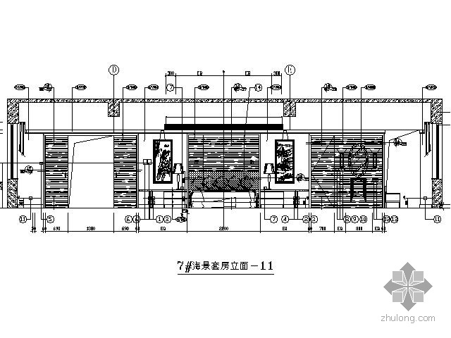 五星级酒店海景房施工图- 