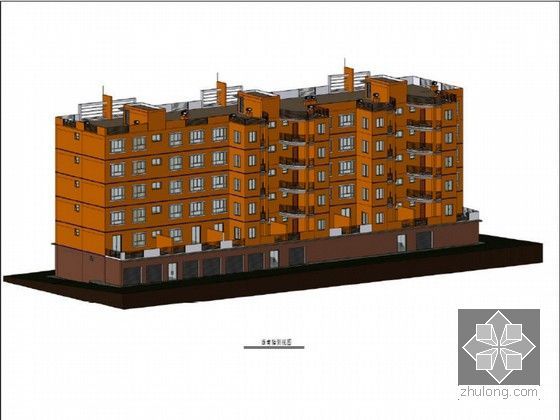 六层框架结构revit建筑结构模型pdf-主要内容