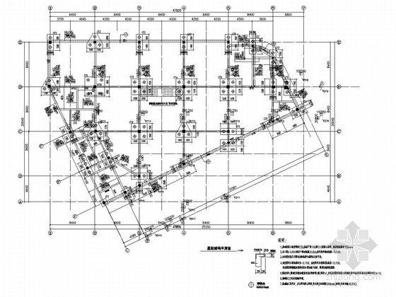 框架结构商业建筑资料下载-[江西]四层框架结构商业楼结构施工图