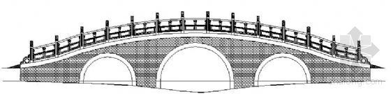 石拱桥平面资料下载-石拱桥结构施工图