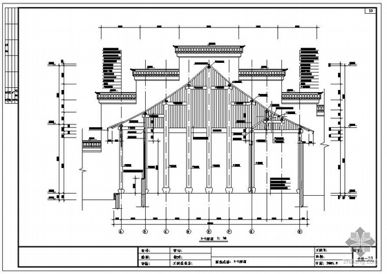 某古建移建工程设计图纸- 