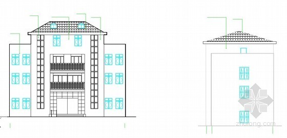 小型办公楼土建设计图资料下载-[湖南]2013年综合办公楼土建、安装、装饰装修工程量清单预算（编制说明+CAD图45张）