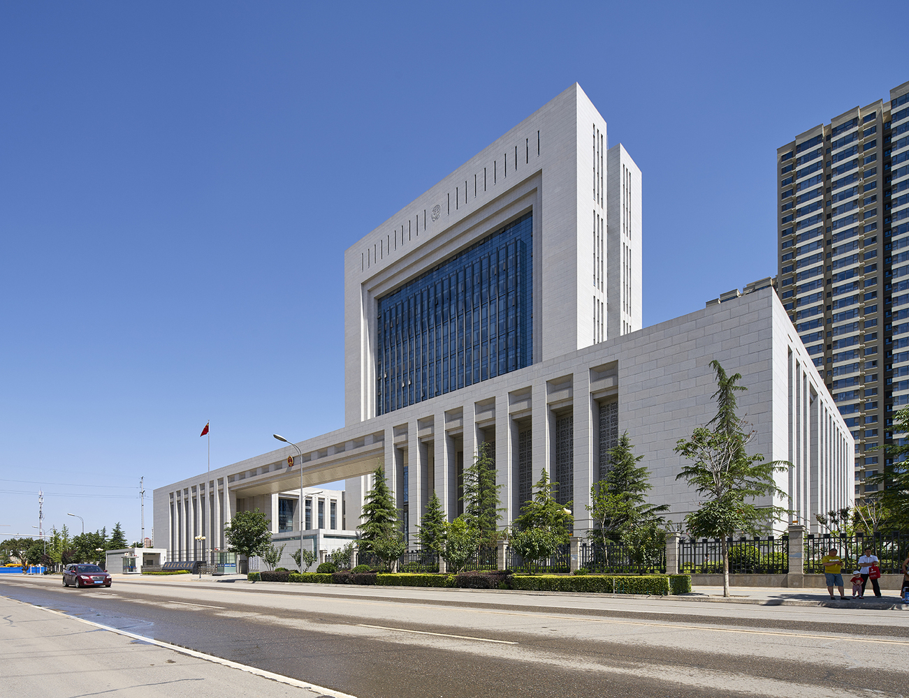 高级人民法院-北京市建筑设计研究院-公共设施建筑案例-筑龙建筑设计