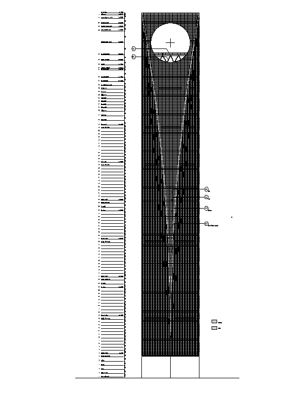 地标性超高层建筑方案资料下载-[上海]地标性超高层金融中心全套CA施工图（知名设计院）