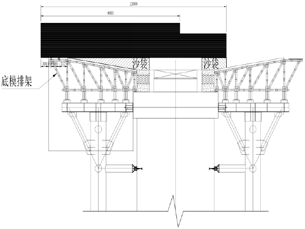 机械图块下载资料下载-铁路特大桥引桥连续梁0#块预压作业指导书