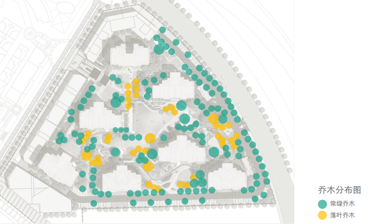 [合肥]庐阳区周湾项目景观概念方案设计（现代）C-1乔木种植设计