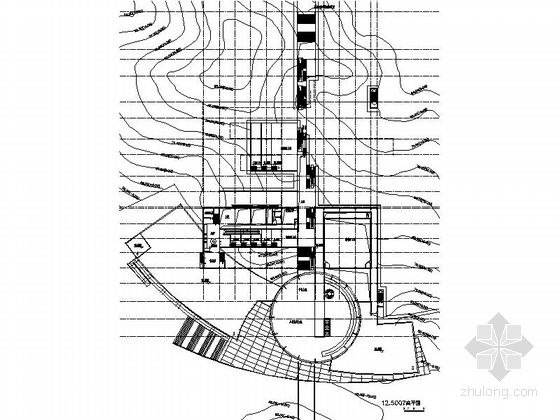 [江西]瓷器博物馆建筑设计方案文本（含cad）-瓷器博物馆建筑平面图