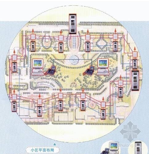 住宅地源热泵系统设计方案资料下载-知名集团住宅小区防盗报警系统设计方案