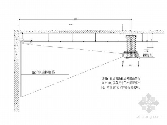 监控设备安装大样资料下载-弱电设备安装大样图