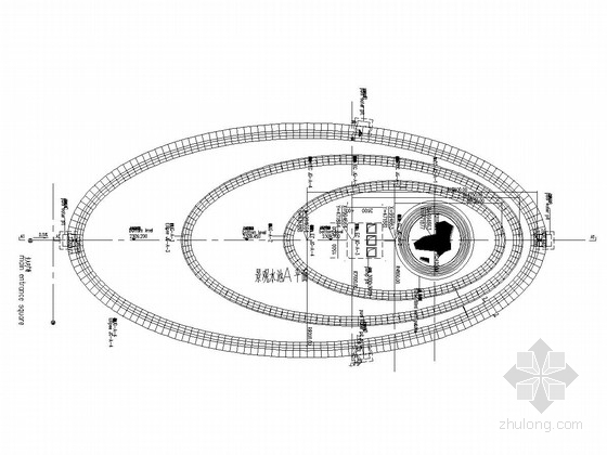 景观水池配筋图资料下载-[世博会] 特种结构景观水池结构施工图