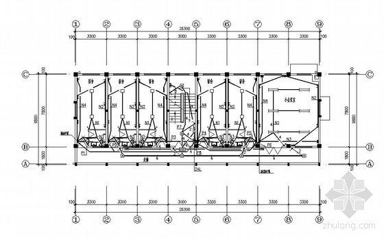 煤矿井下电气施工资料下载-福建某煤矿三层综合楼电气施工图