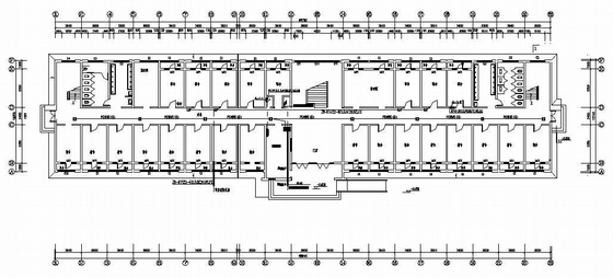 贵州省宿舍楼图纸资料下载-某学校六层宿舍楼电气图纸