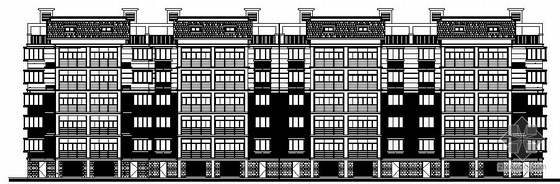 住宅楼新中式资料下载-某五层住宅楼建筑施工图