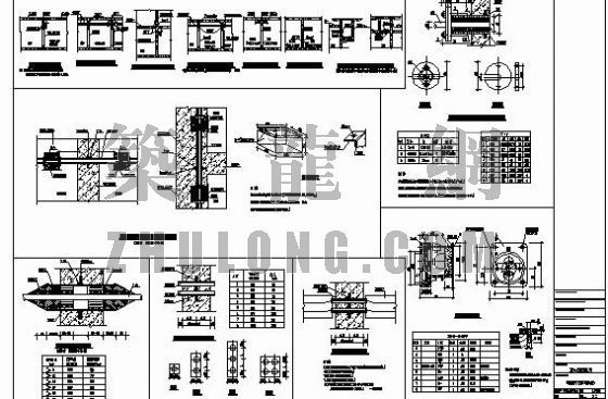 管线出口及透气管大样图资料下载-人防穿墙管线施工大样图