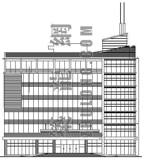 7层办公综合楼建筑施工图资料下载-某办公综合楼建筑施工图（全套）