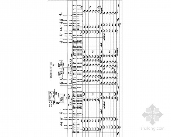 [河南]285米建筑全套强弱电气施工图452张（国际甲级办公 精品商业）-主变低压配电干线图 