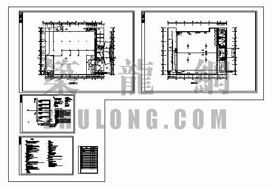 室内消防栓CAD平面图资料下载-某厂房消防平面图