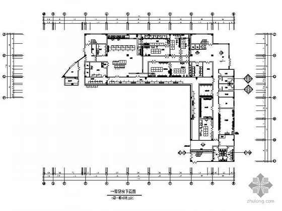 员工食堂设计方案资料下载-企业员工综合食堂楼装修图