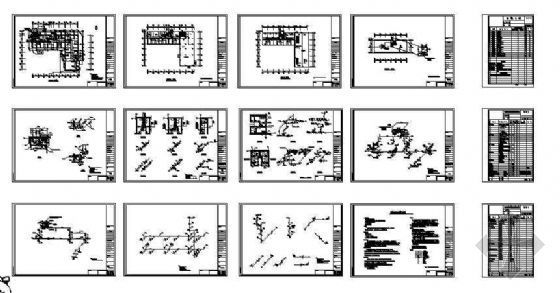 房全套设计图资料下载-松江某研究所全套给排水设计图