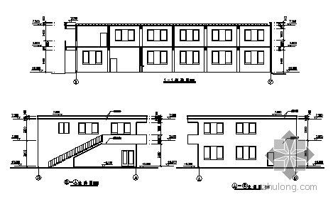 南平市某纺织厂两层职工食堂建筑结构施工图-2