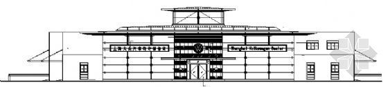 汽车展厅建筑方案图资料下载-某汽车展厅建筑方案图