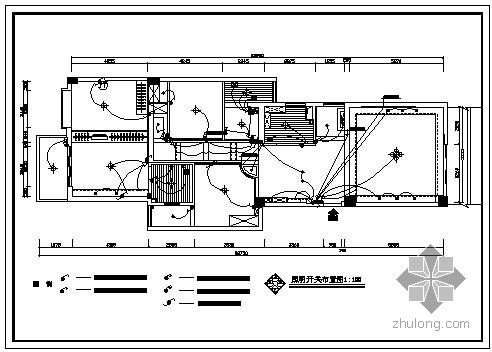 住宅建筑整套图纸资料下载-某户住宅平立面整套图纸