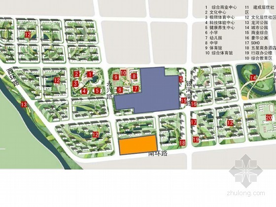 街区总体概念规划设计资料下载-[廊坊]区域总体概念规划方案